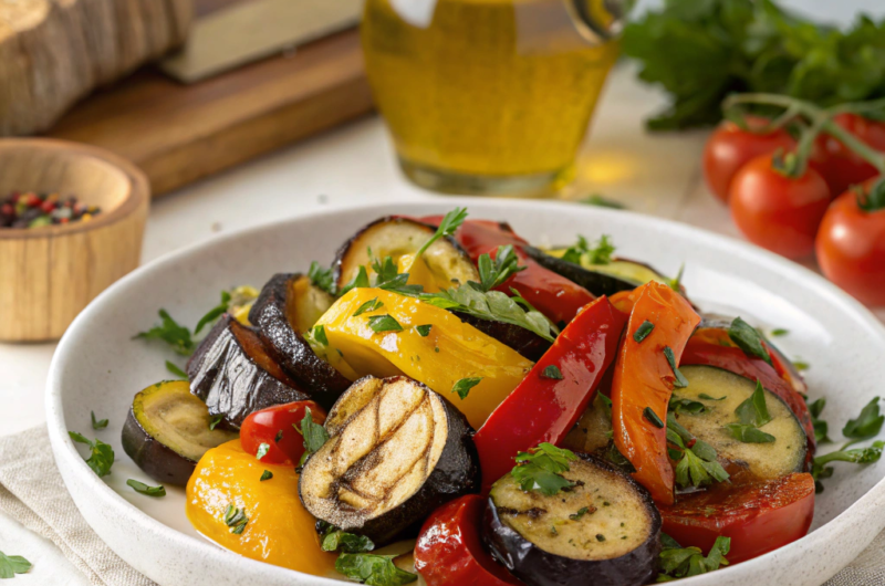 Mediterranean Roasted Vegetables Recipe: A Flavorful and Colorful Dish