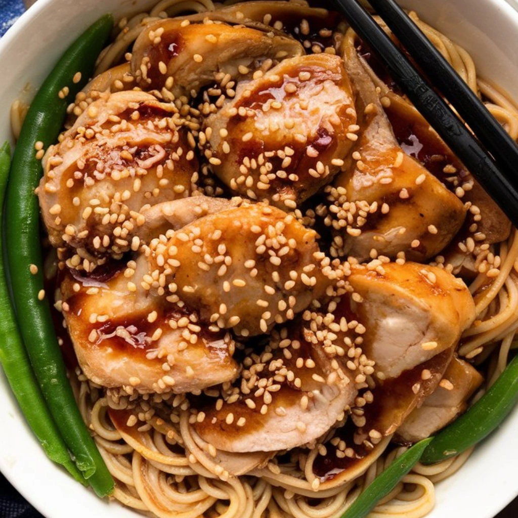 Chicken Teriyaki Noodles