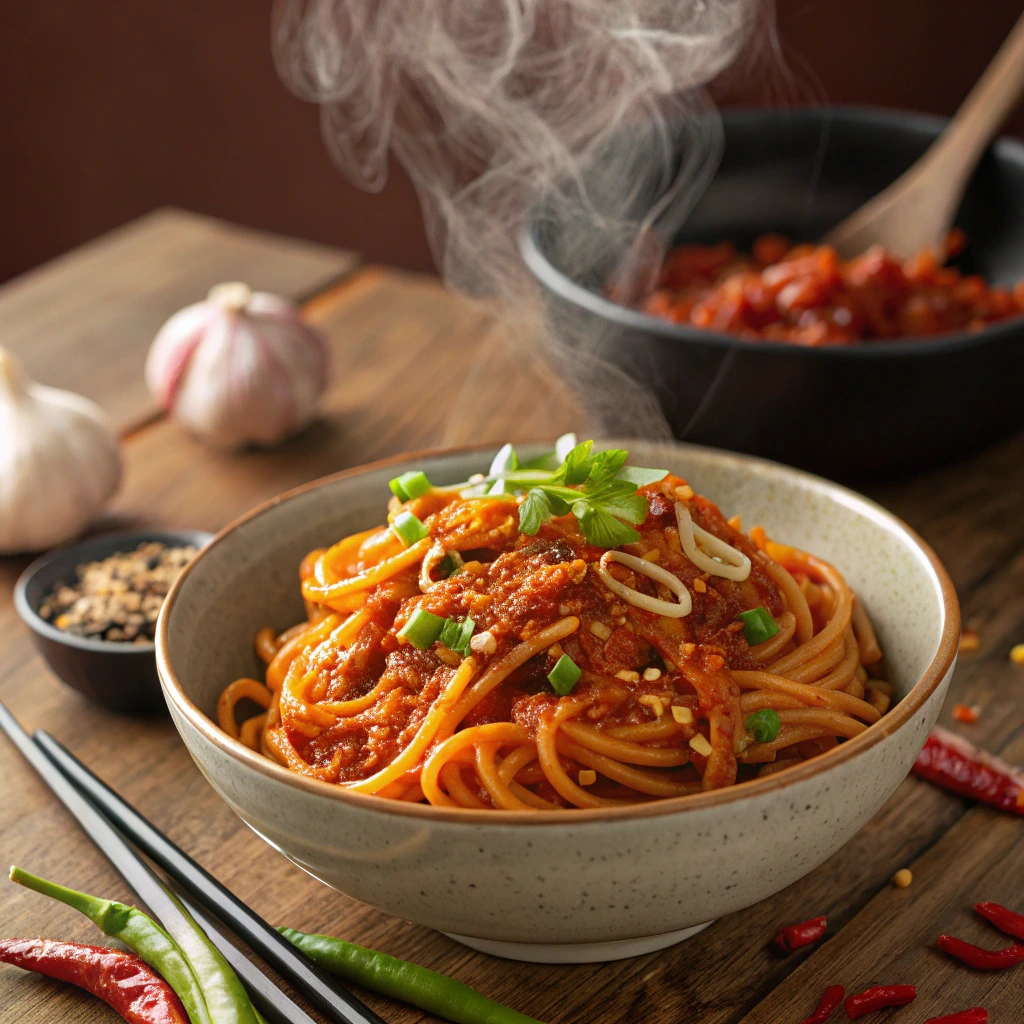 Chili Garlic Noodles