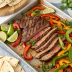 Sheet Pan Steak Fajitas