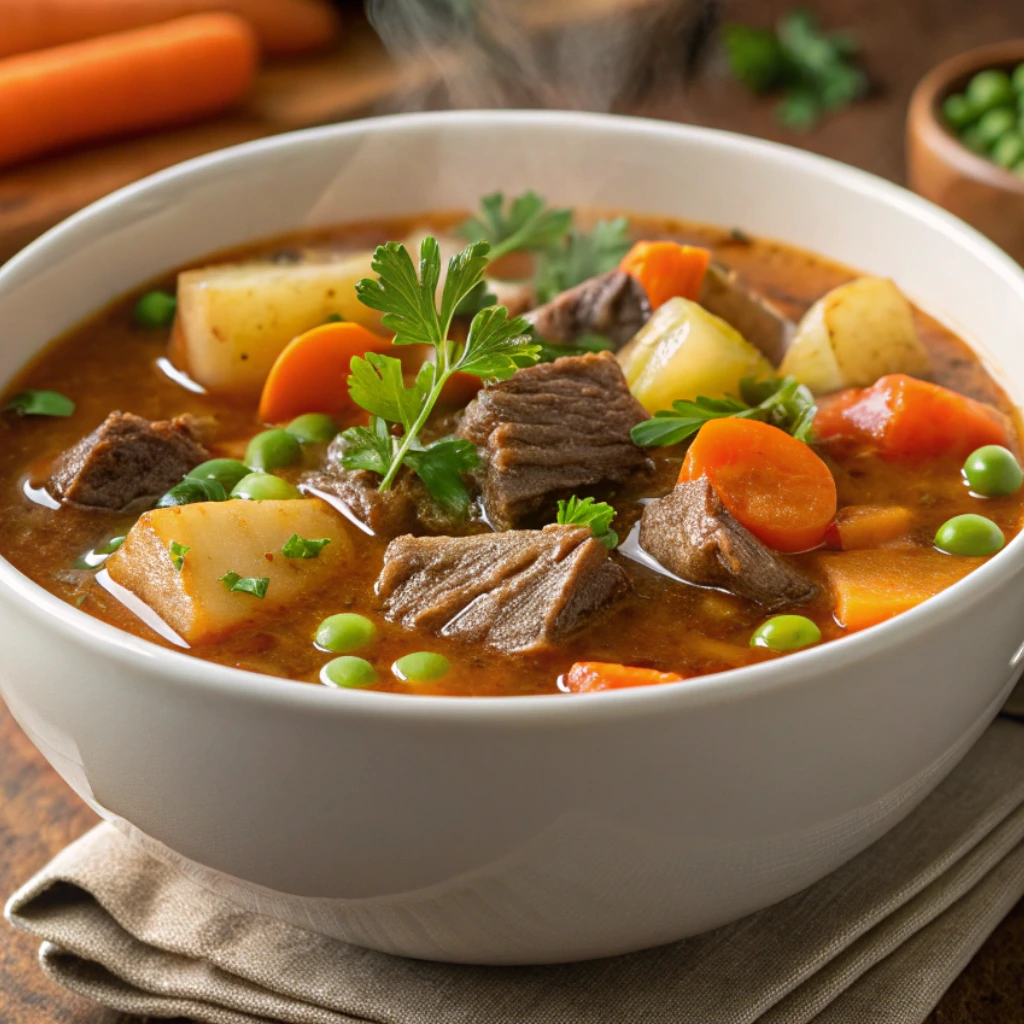 Vegetable Beef Soup Recipe