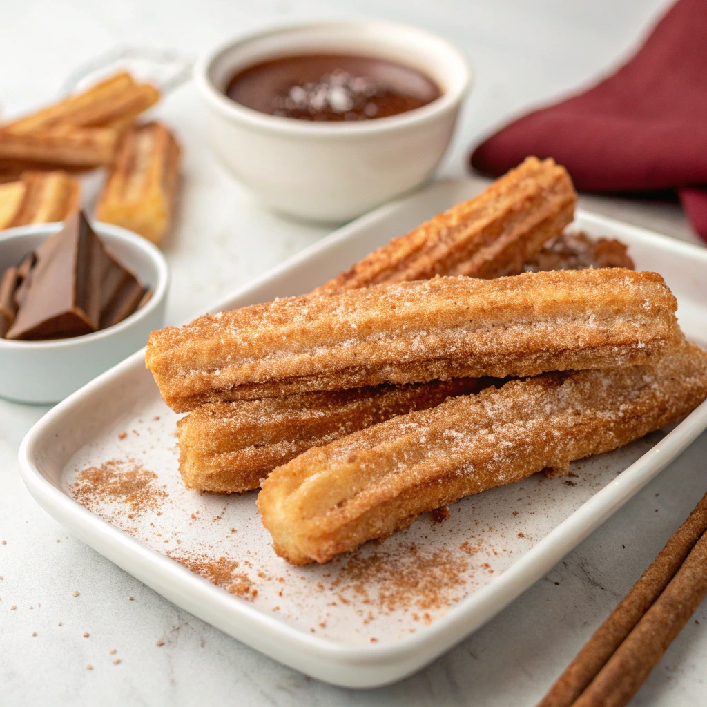 Churros with Cinnamon Sugar