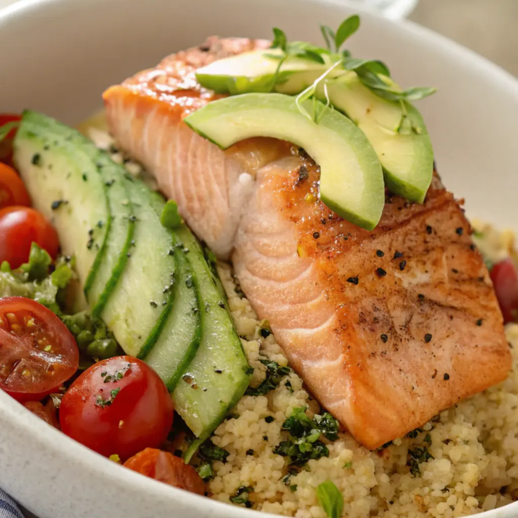 Salmon & Quinoa Bowl