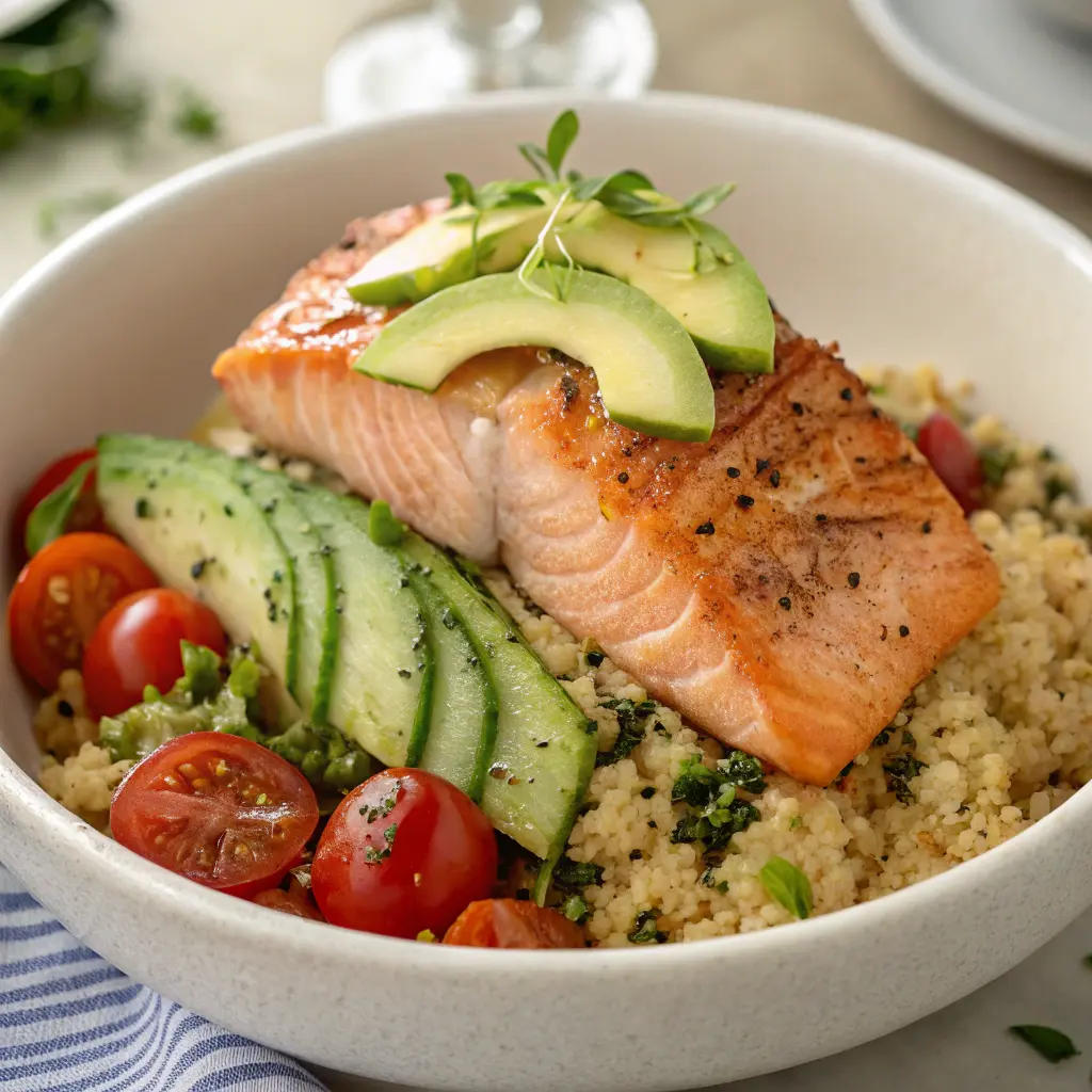 Salmon & Quinoa Bowl
