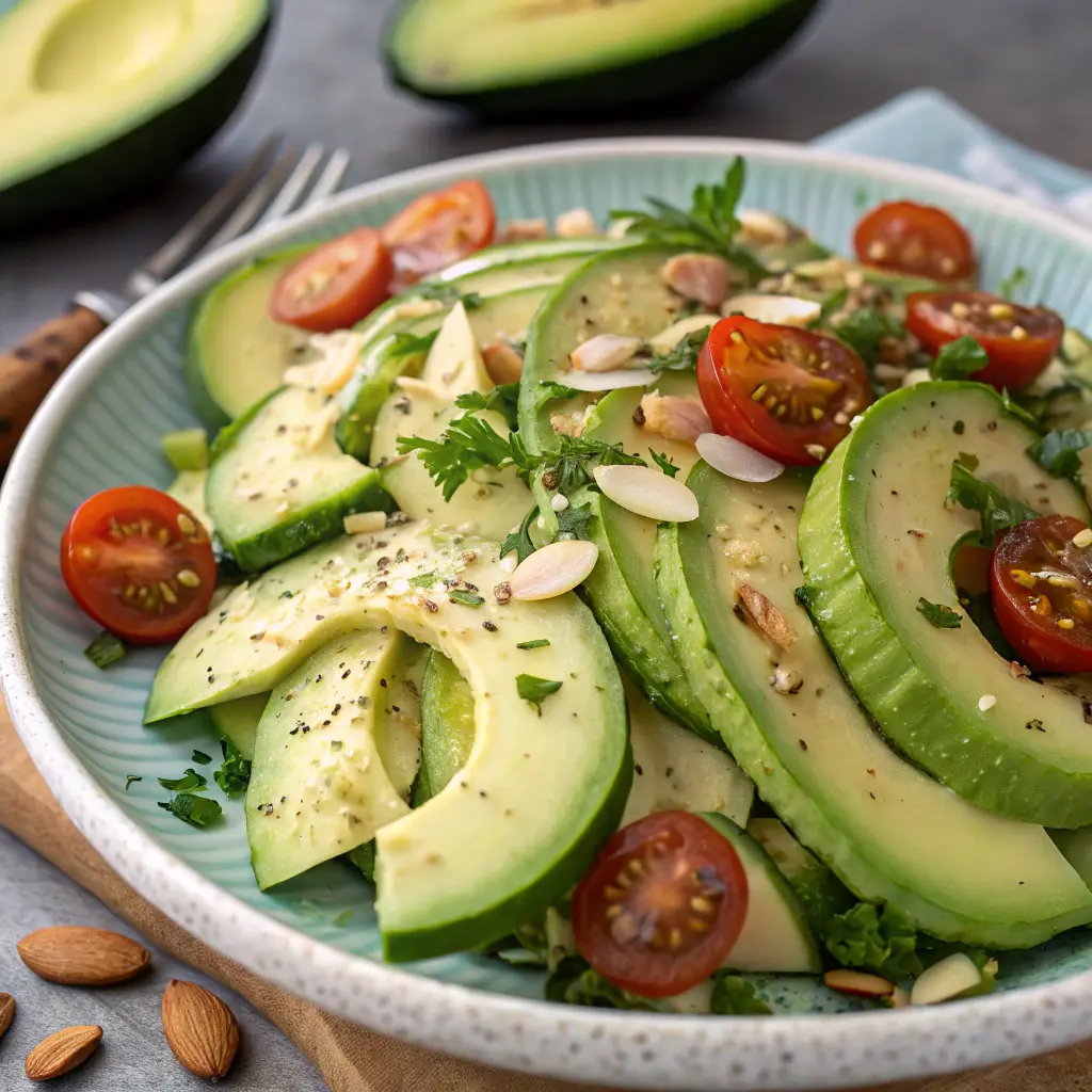 Avocado Cucumber Salad