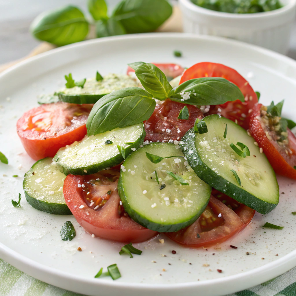 Cucumber Tomato Salad