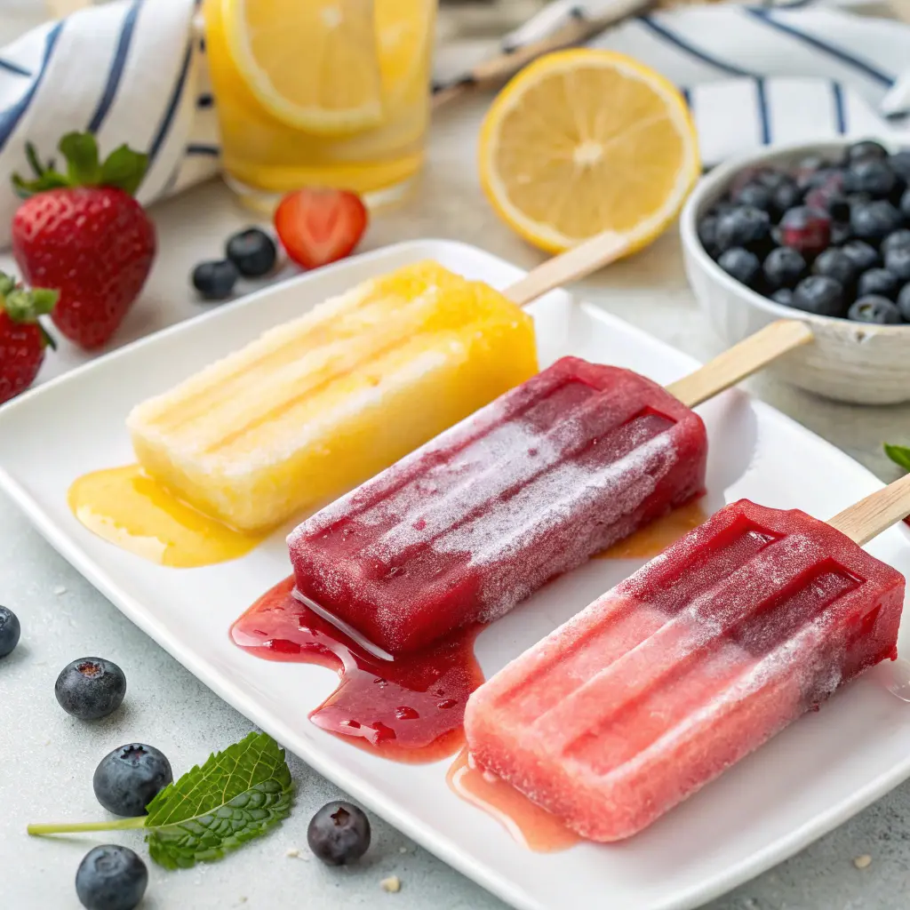 Frozen Fruit Pops