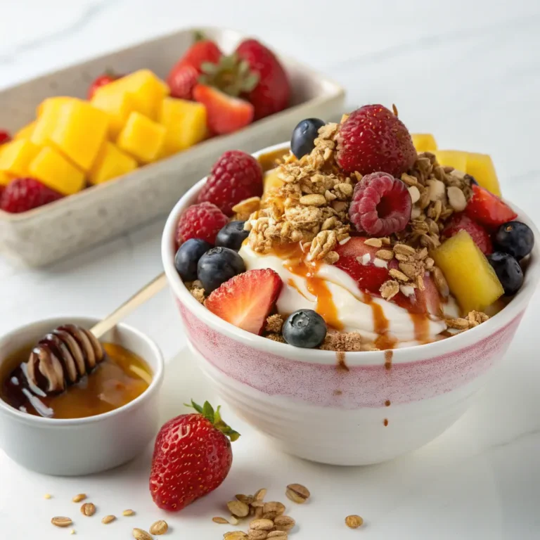 Frozen Yogurt Parfaits