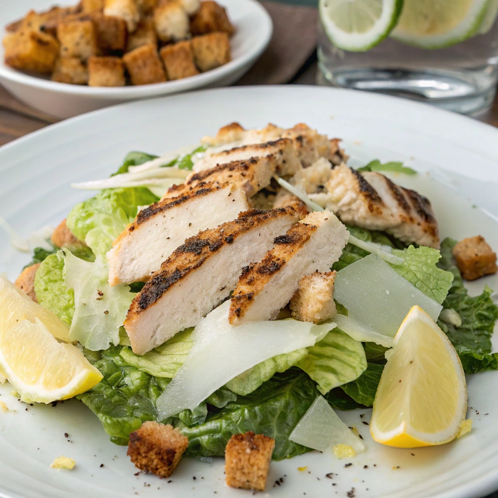 Grilled Chicken Caesar Salad