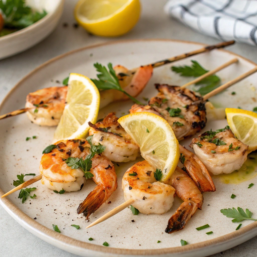 Grilled Shrimp Skewers