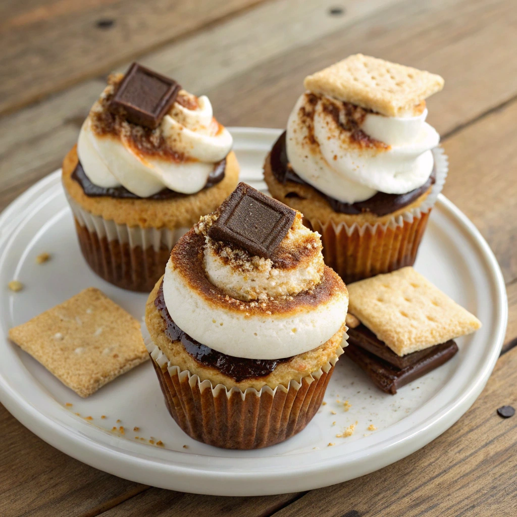 S’mores Cupcakes