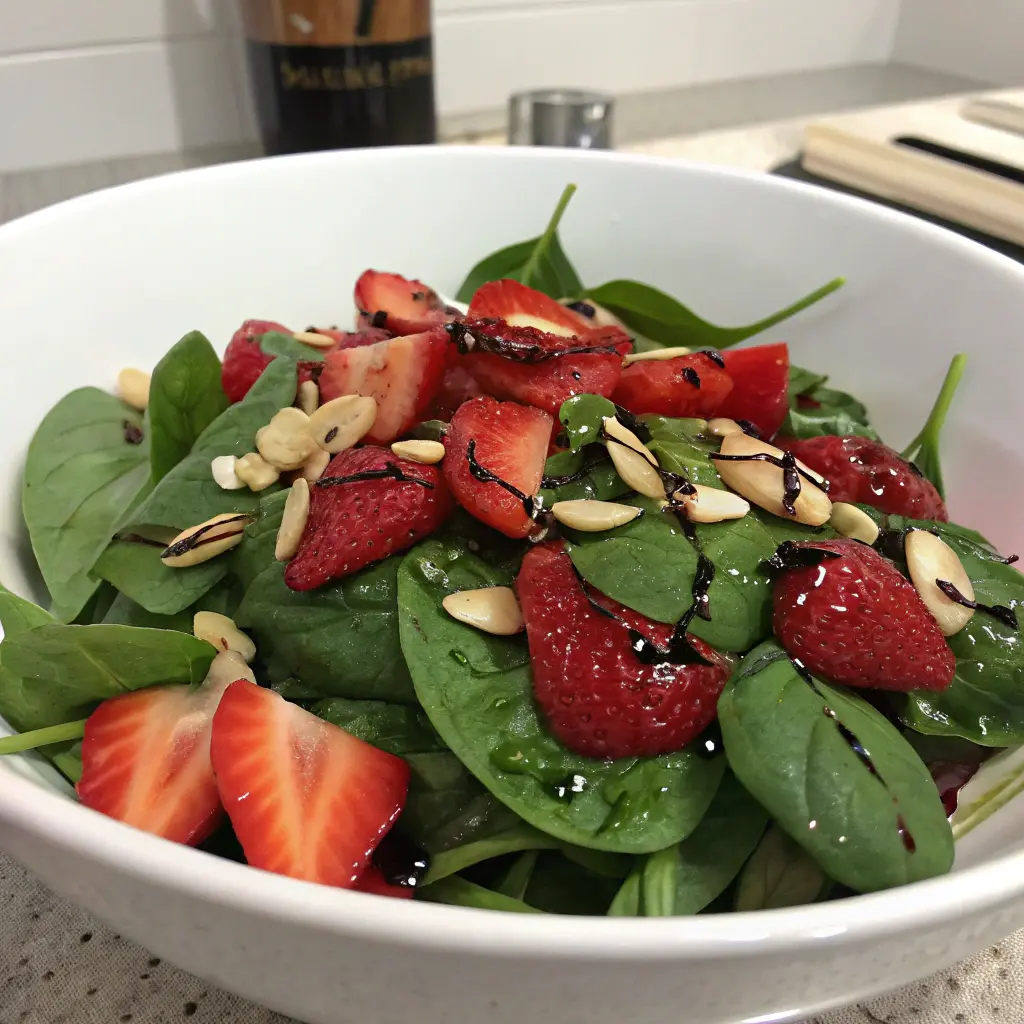 Spinach and Strawberry Salad