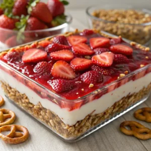 Strawberry Pretzel Salad