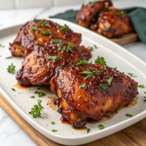 BBQ Chicken Thighs
