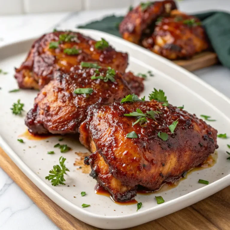 BBQ Chicken Thighs