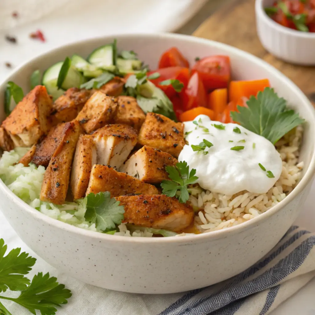 Chicken Shawarma Bowl