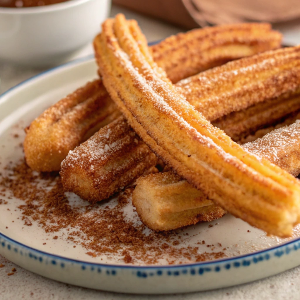Churros With Cinnamon Sugar