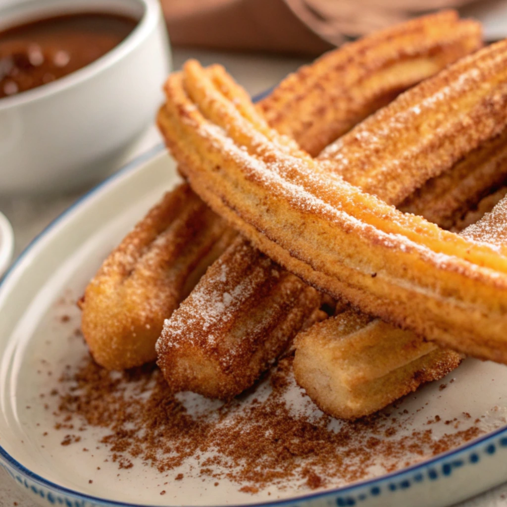 Churros With Cinnamon Sugar