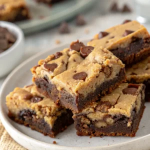 Cookie Dough Brownies