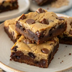 Cookie Dough Brownies