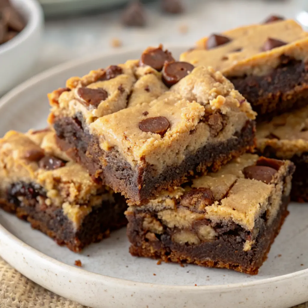 Cookie Dough Brownies