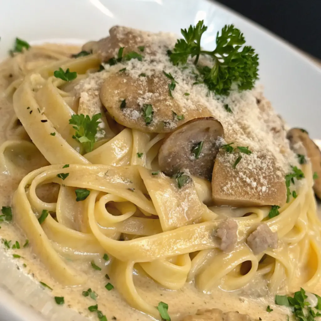 Creamy Mushroom Pasta