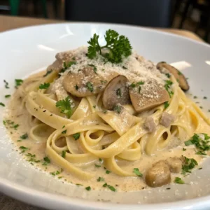Creamy Mushroom Pasta