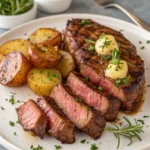 Garlic Butter Steak and Potatoes