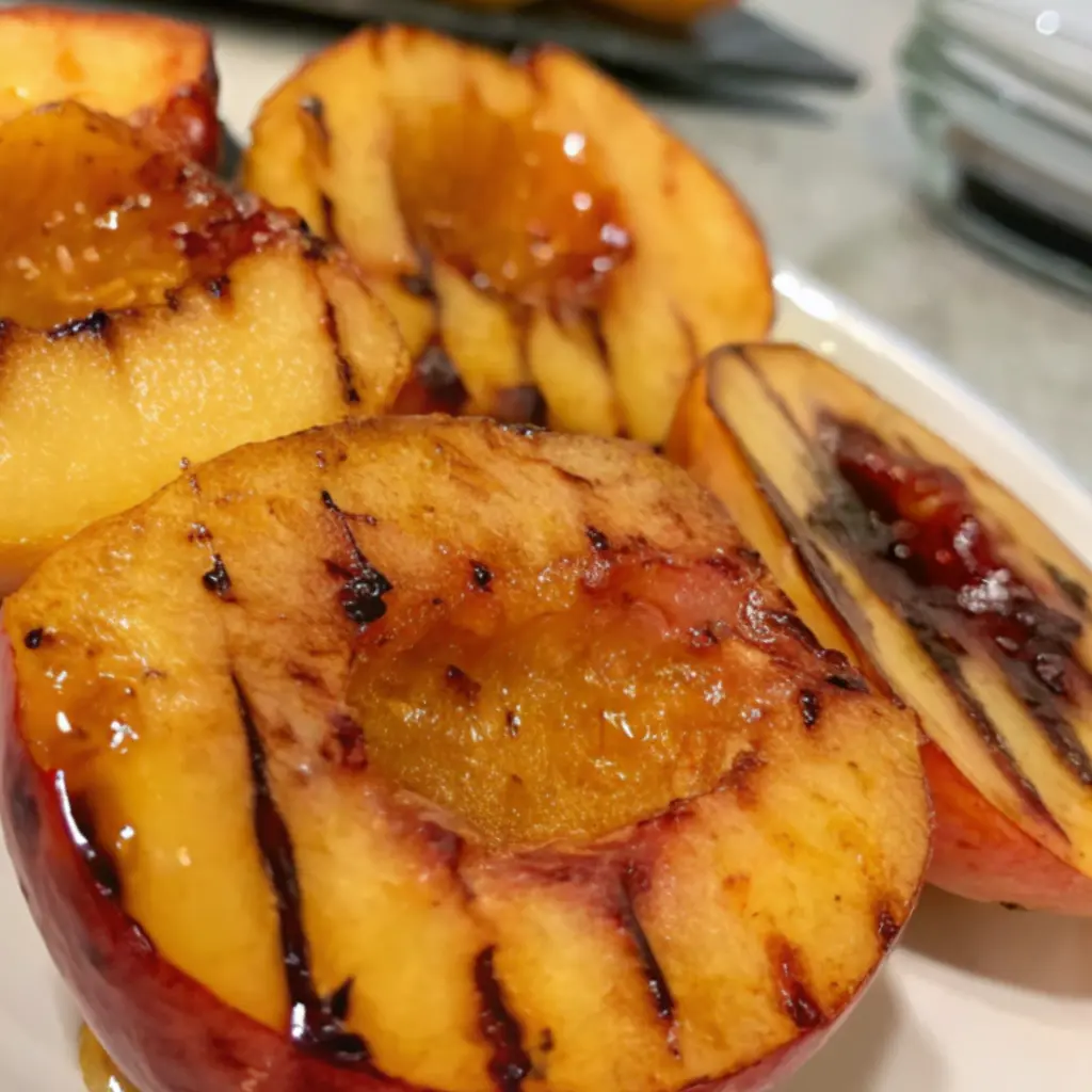 Grilled Peaches