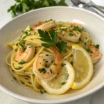 Lemon Shrimp Pasta