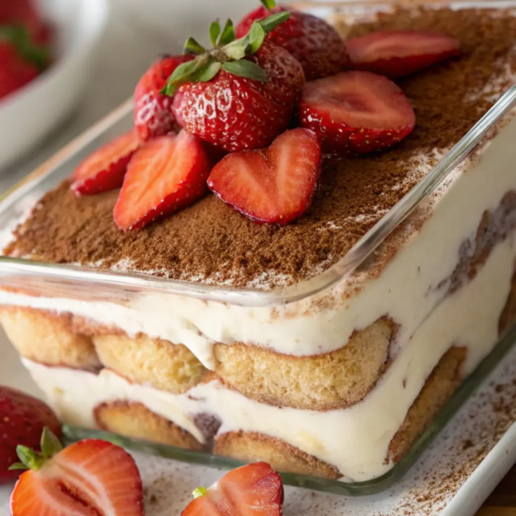 Strawberry Tiramisu