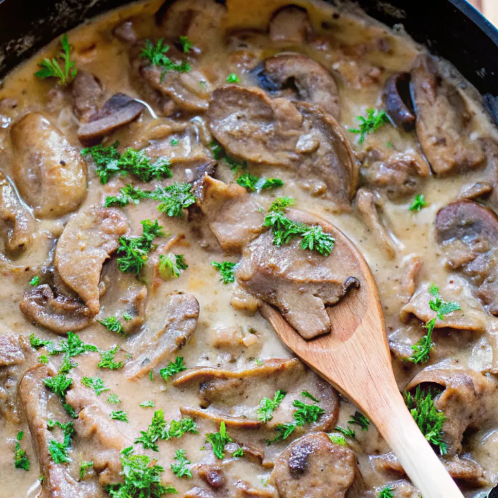 Beef Stroganoff