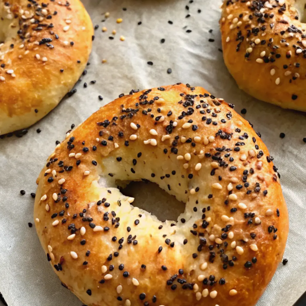 Greek Yogurt Bagels
