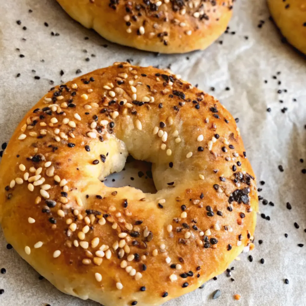 Greek Yogurt Bagels
