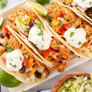 Rotisserie Chicken Tacos