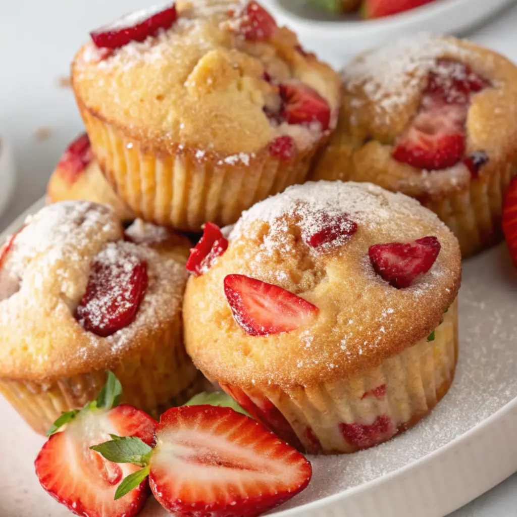 Strawberry Muffins
