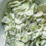 Creamy Cucumber Salad