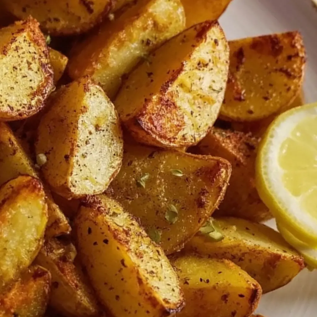 Greek Lemon Potatoes