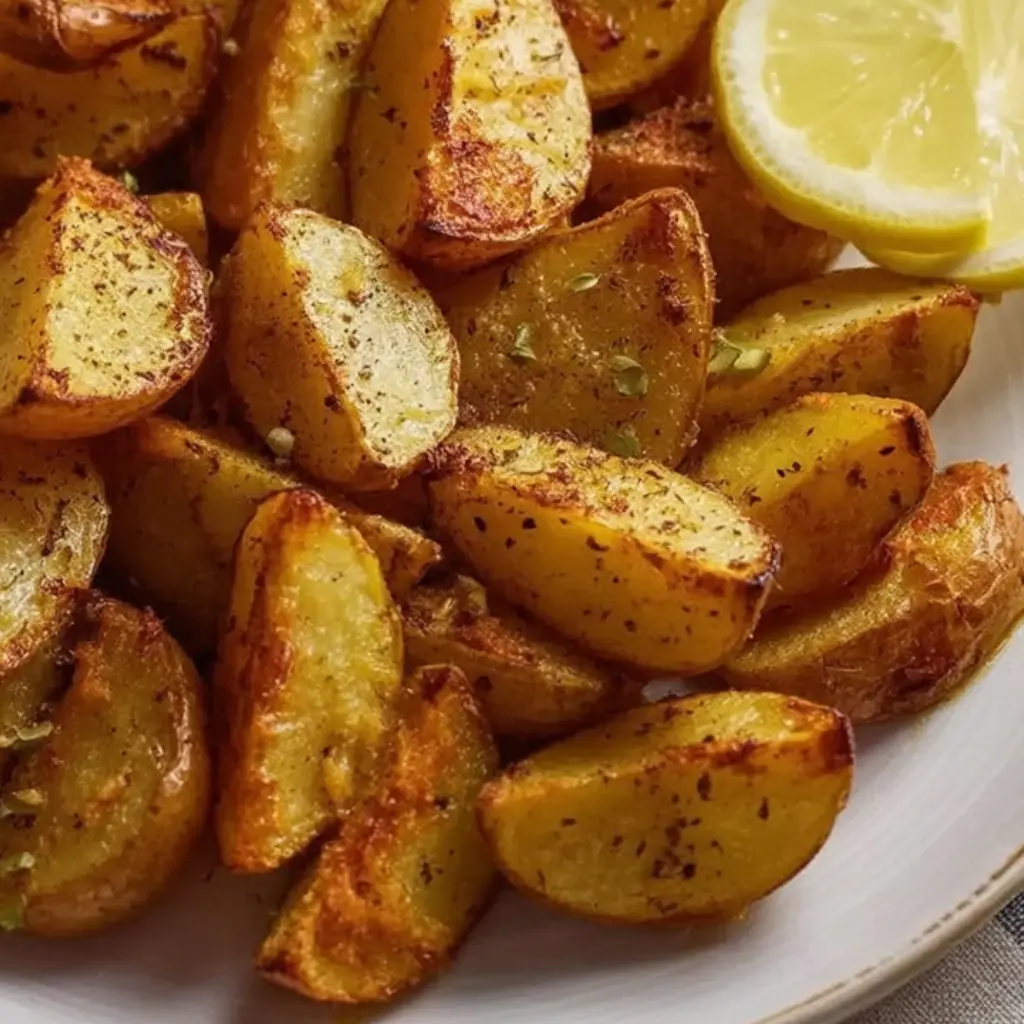 Greek Lemon Potatoes