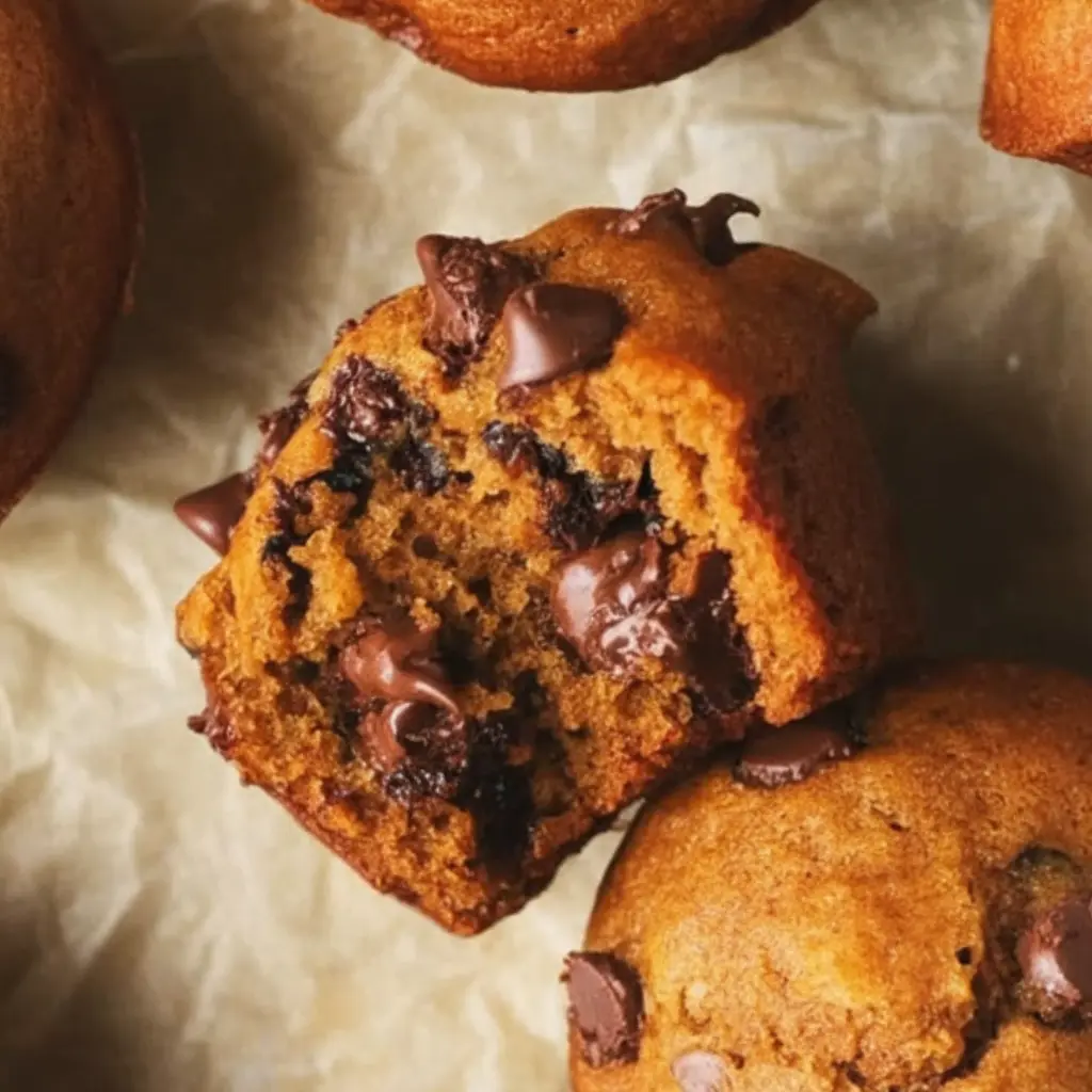 Pumpkin Chocolate Chip Muffins