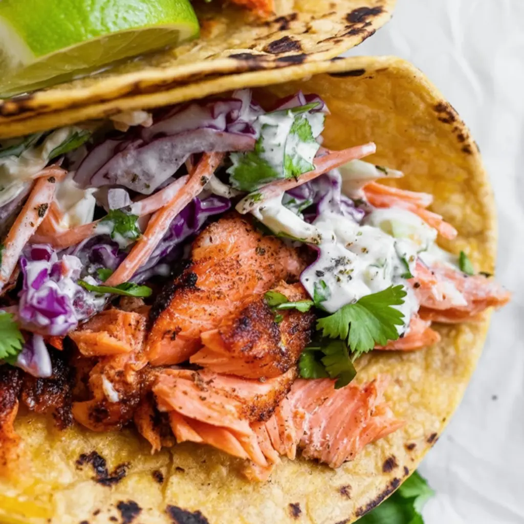Salmon Tacos