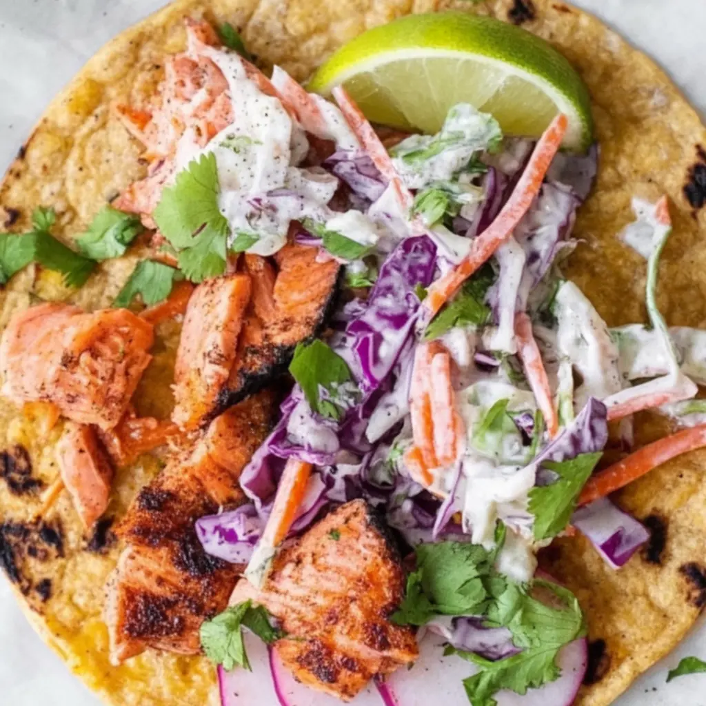 Salmon Tacos