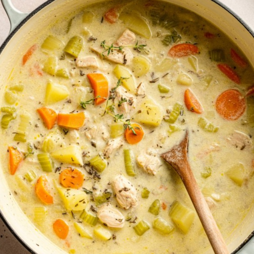 Chicken Pot Pie Soup