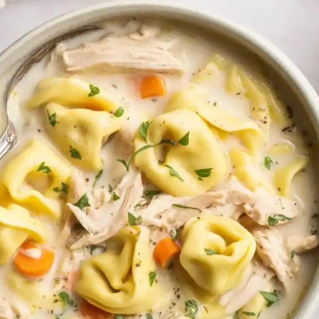 Chicken Tortellini Soup
