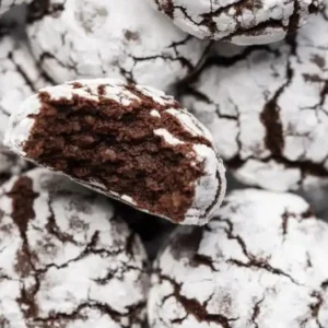 Chocolate Crinkle Cookies