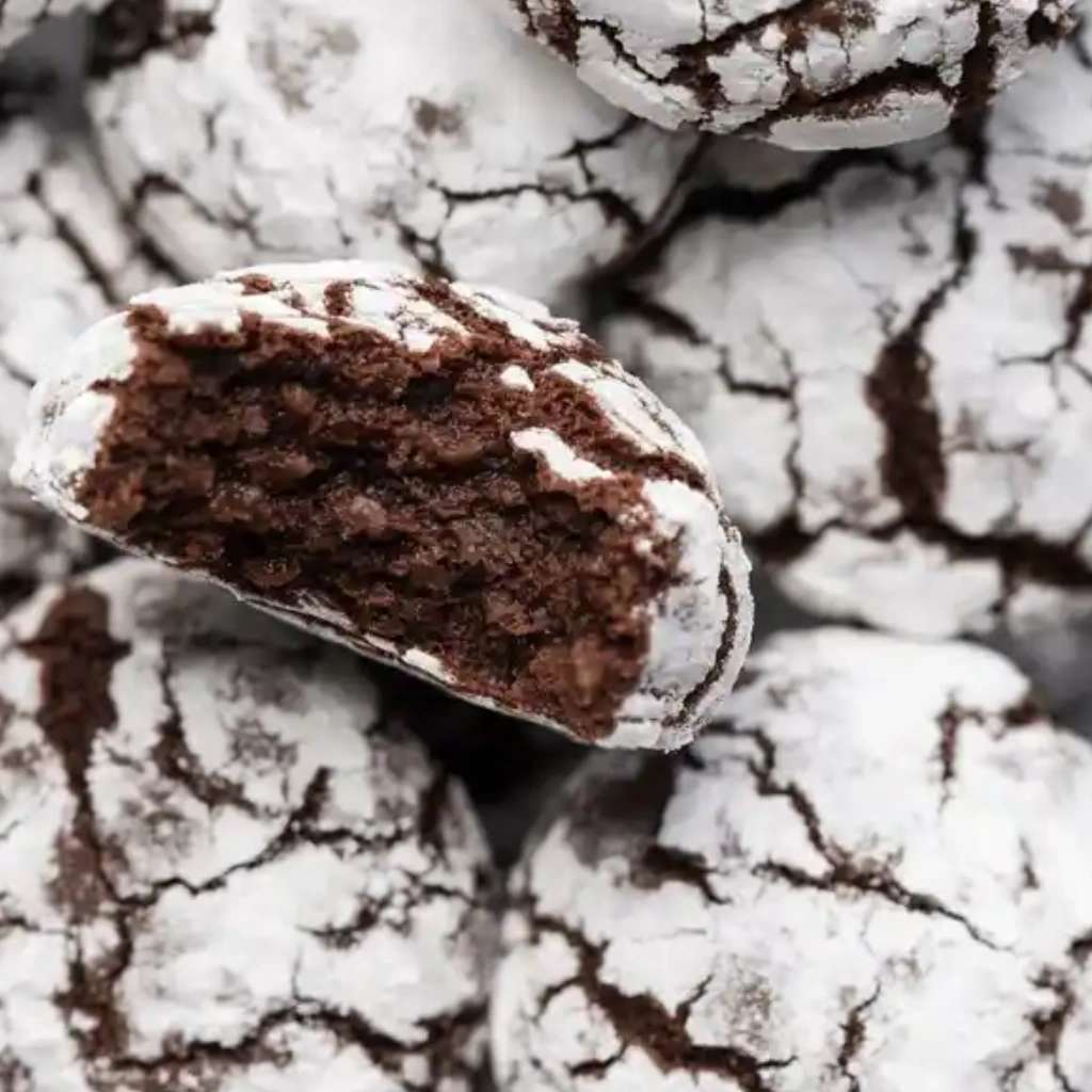 Chocolate Crinkle Cookies