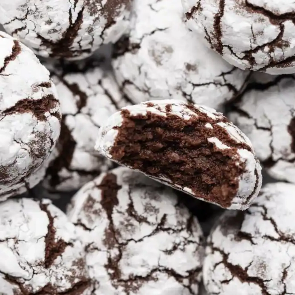 Chocolate Crinkle Cookies