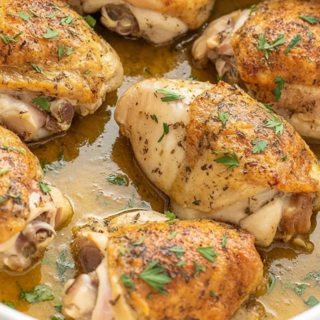 Baked Chicken Thighs