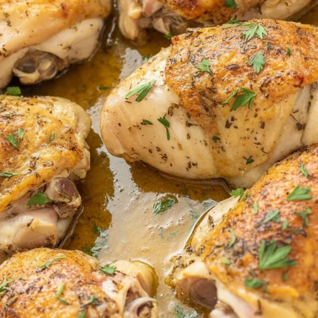 Baked Chicken Thighs