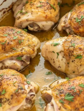 Baked Chicken Thighs